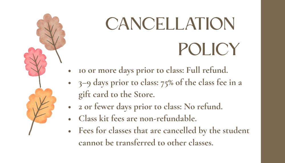 Cancellation Policy