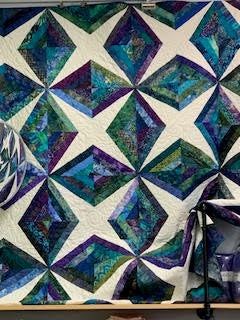 Stella's Diamonds and Stars Quilt