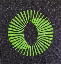 mobius radial curved quilt design