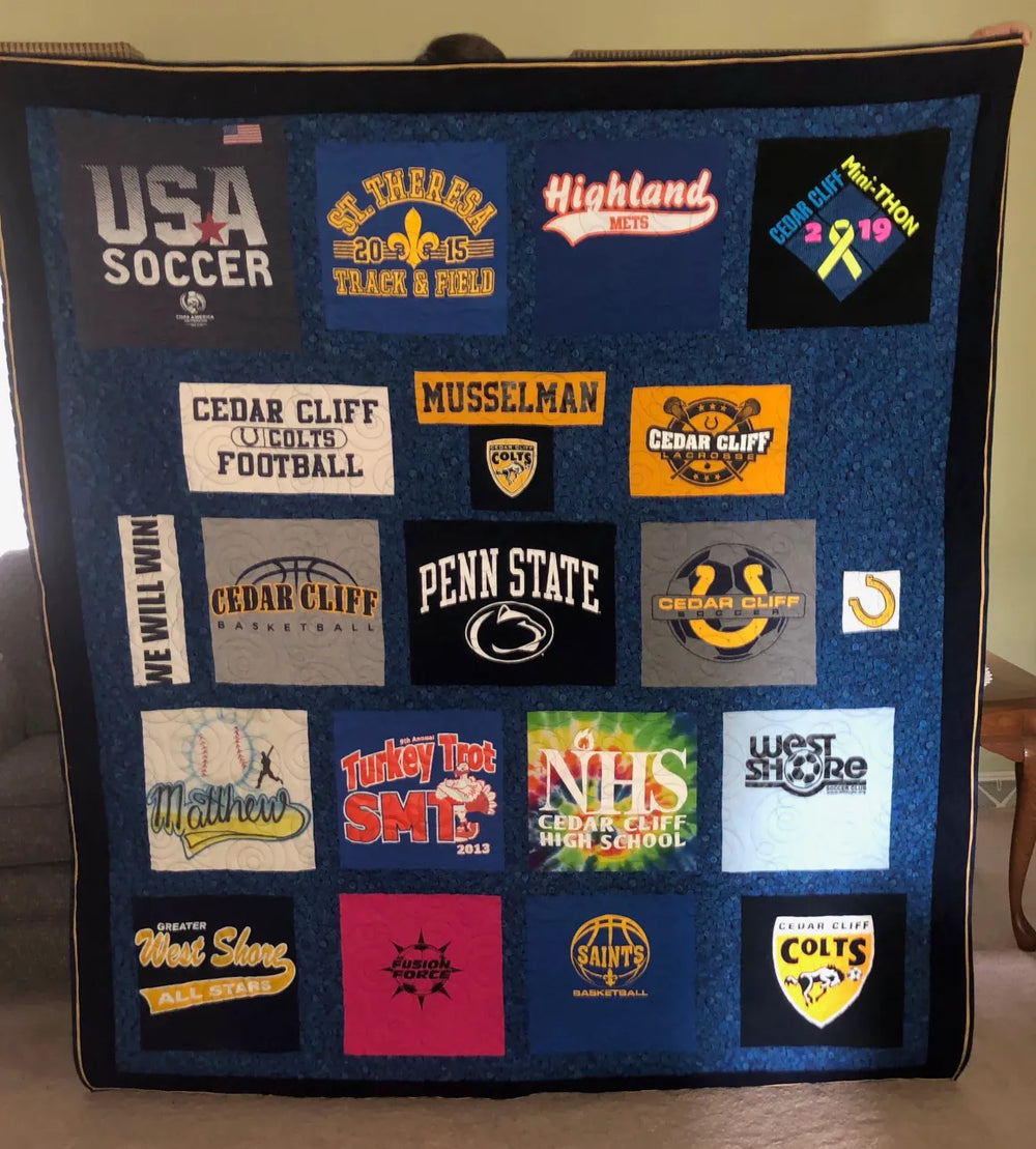 Turn Cherished T-Shirts into a Quilt Full of Memories!