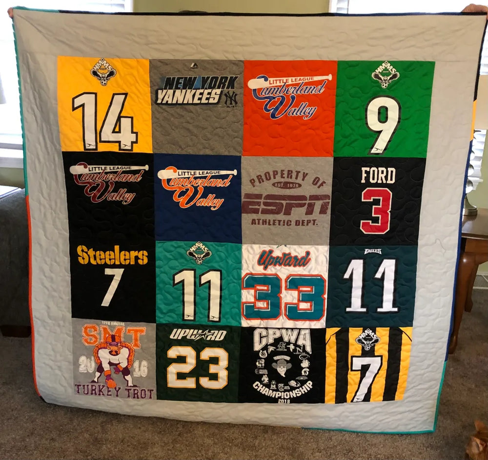 Turn Cherished T-Shirts into a Quilt Full of Memories!